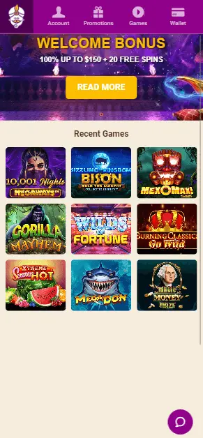 application mobile Wild Sultan Casino